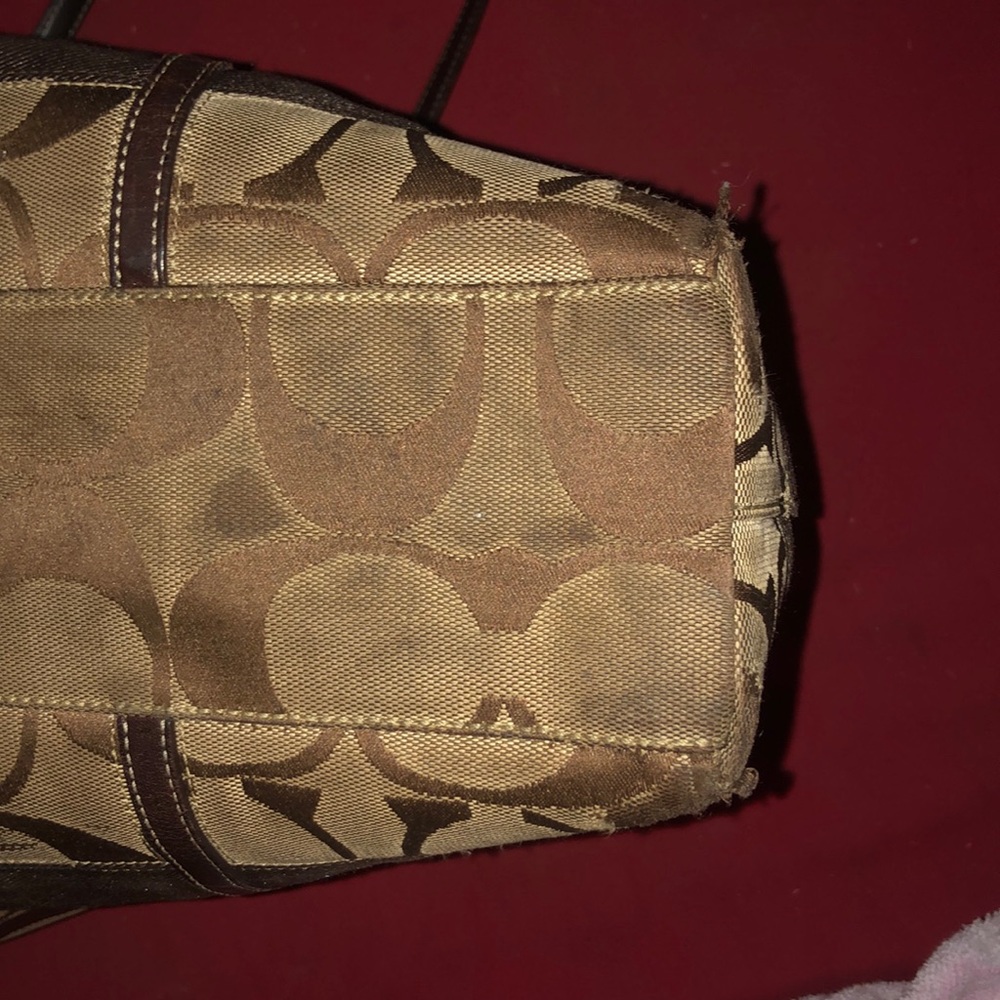 🛑SOLD🛑AUTHENTIC COACH TOTE - Picture 5 of 6